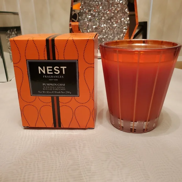 🏵NEST FRAGRANCES PUMPKIN CHAI CANDLE NIB - Picture 1 of 6